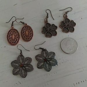 Set of 3 earings